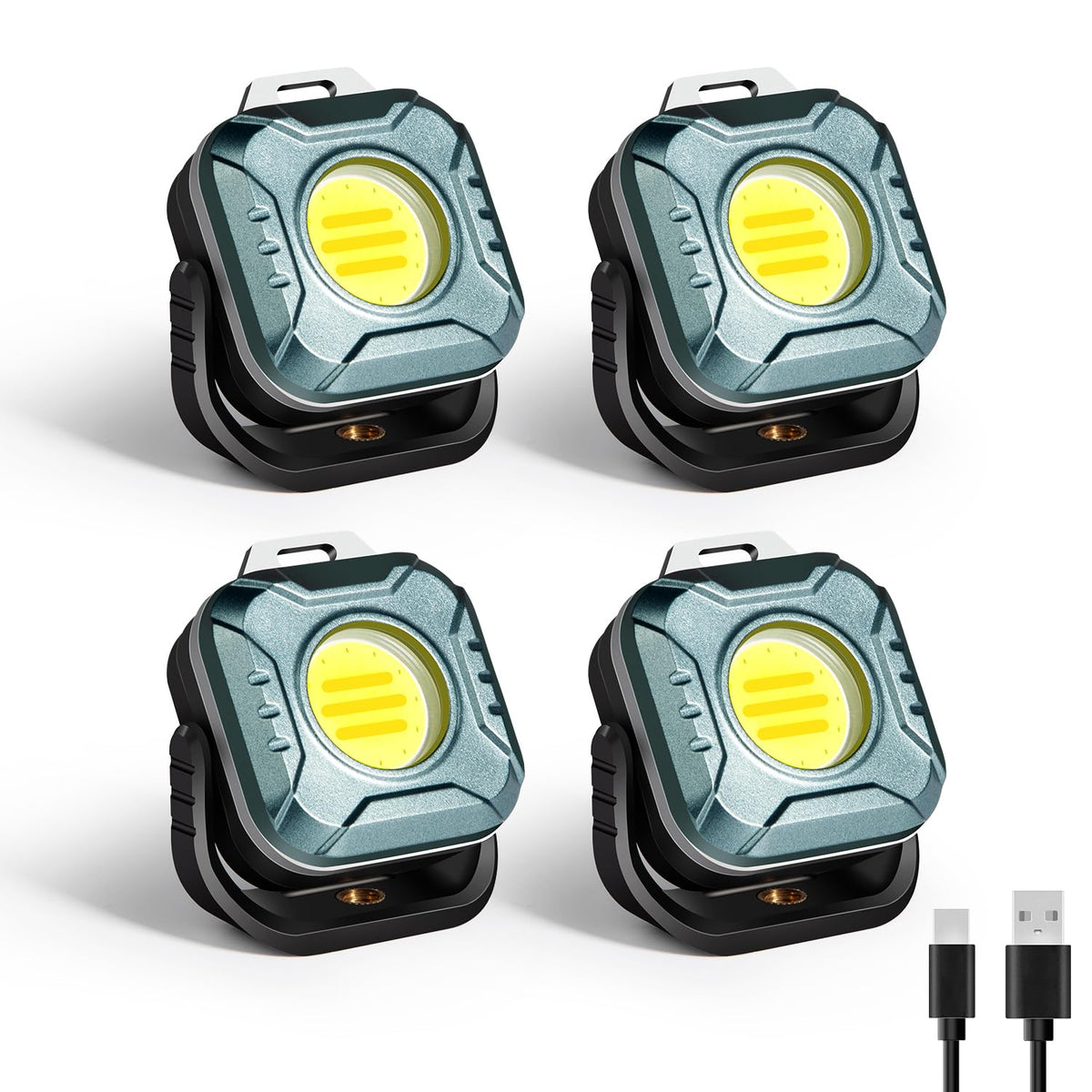Magnetic Work Light Rechargeable, 500 Lumens Floodlight - Image 1