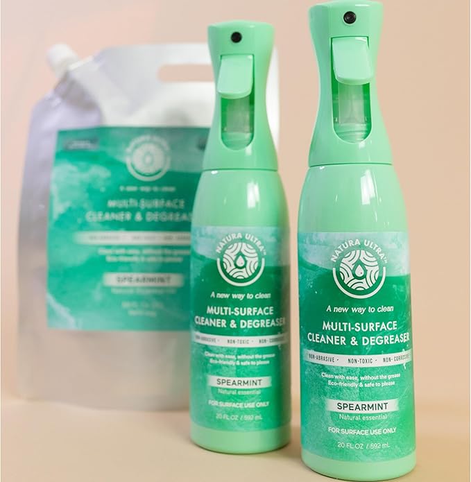 Multi-Surface Cleaner & Degreaser, Spearmint, Eco-Friendly, 32oz