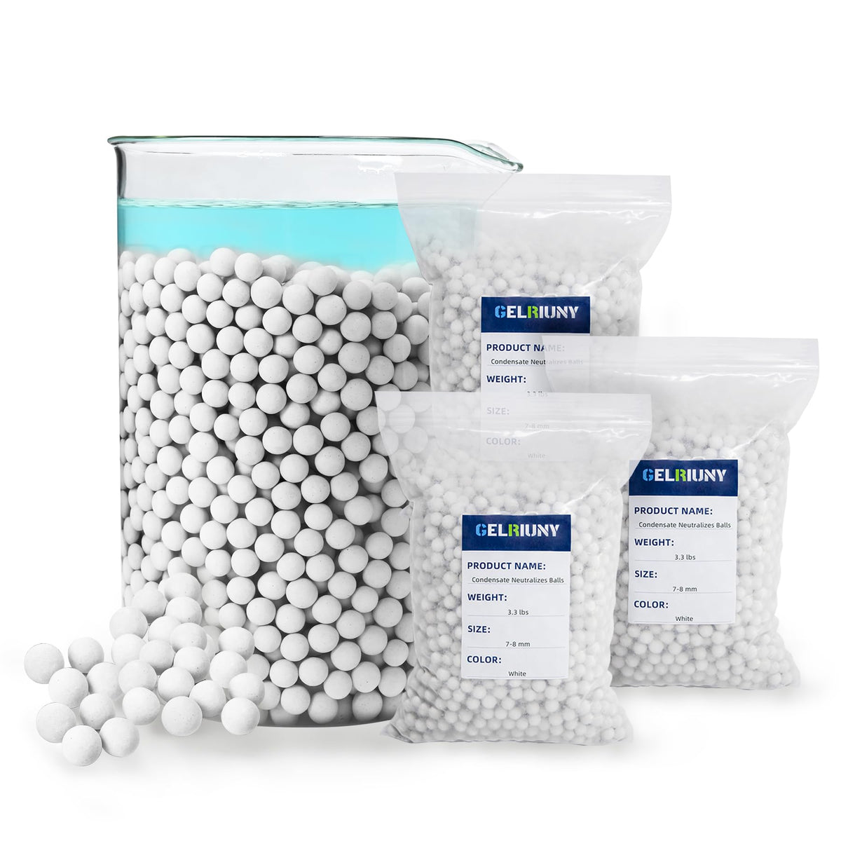 Condensate Neutralizer Refill Media, 9.9 lbs (3 Packs) - Image 1