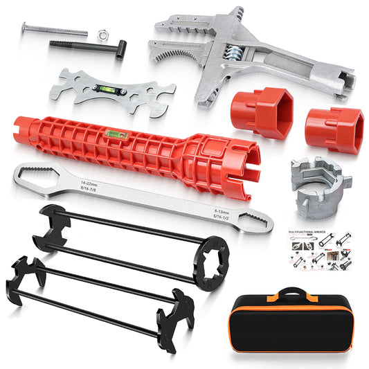 GPANDAG 7PCS Plumbing Tool Sink Wrench for Tight Space - Image 1