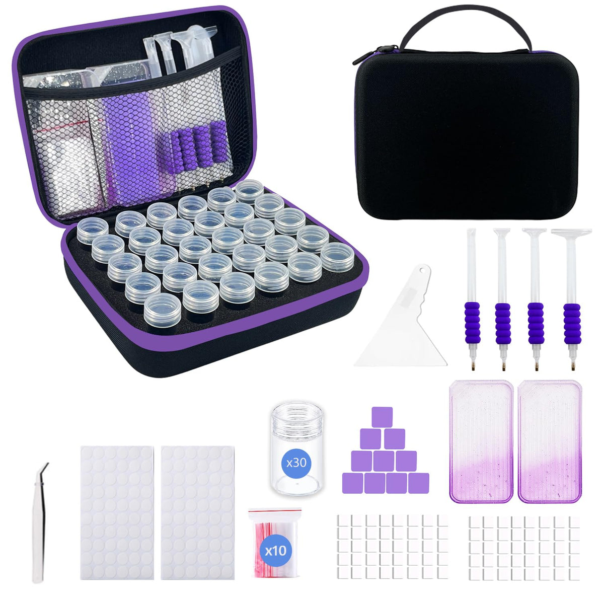 SuSentak Diamond Art Storage Containers with Dot Drill - Image 1