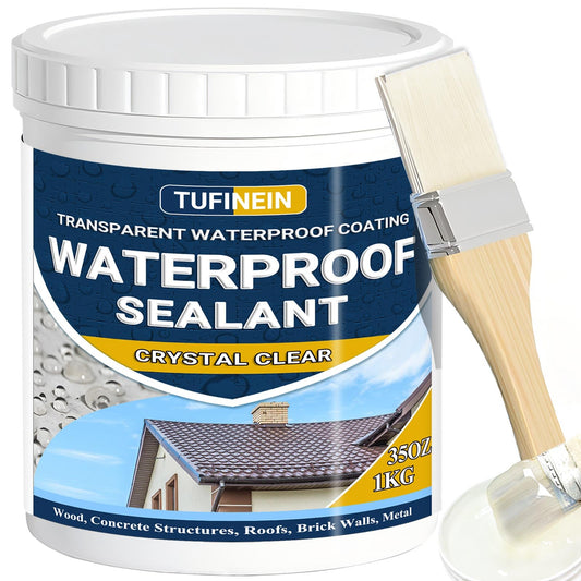 Transparent Waterproof Coating, TUFINEIN 35 Oz Invisible - Image 1