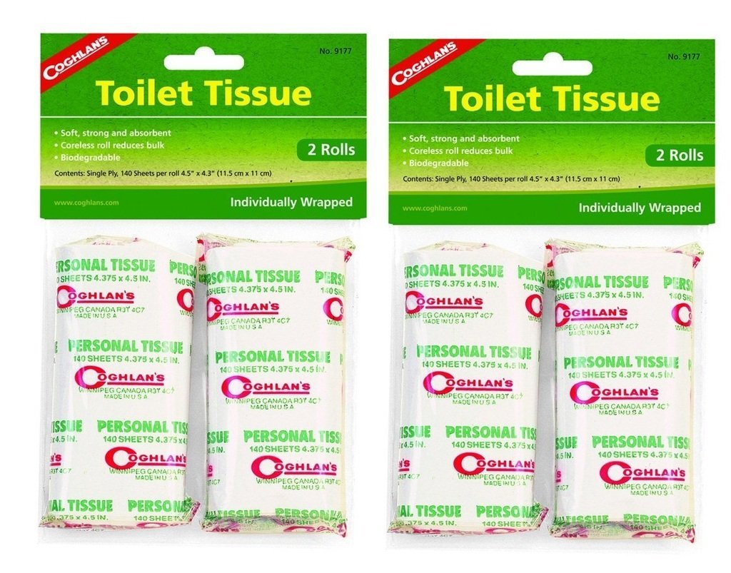 Coghlan's 9177 Toilet Tissue - 4 Pack - Image 1