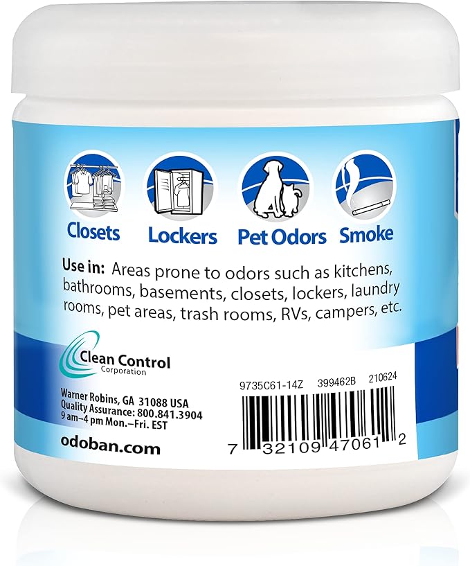 OdoBan Multipurpose Cleaner Disinfectant and Harsh Smell Eliminator Fabric/Air Freshener Pack: Ready-to-Use 360-Degree Continuous Spray, Trigger Spray, Solid Smell Absorber, Fresh Linen Scent