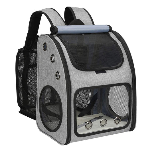 Expandable Cat Carrier Backpack, Large Space,Airline Approved, XL - Image 1