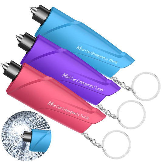 Window Breaker Seatbelt Cutter,3-in-1 Mini Glass Breaker - Image 1