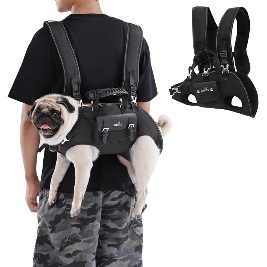 Wakytu Dog Backpack Carrier for Dogs,Dog Lift Harness - Image 1