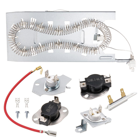 MED5630HC1 MED5630HC2 MED5630HW1 Dryer Heating Element Kit - Image 1