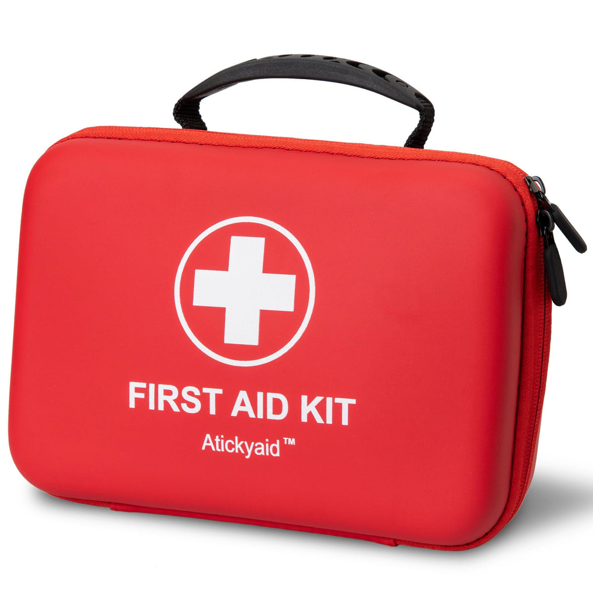First Aid Kit 340 Piece, Premium Waterproof Hard Shell Medical - Image 1