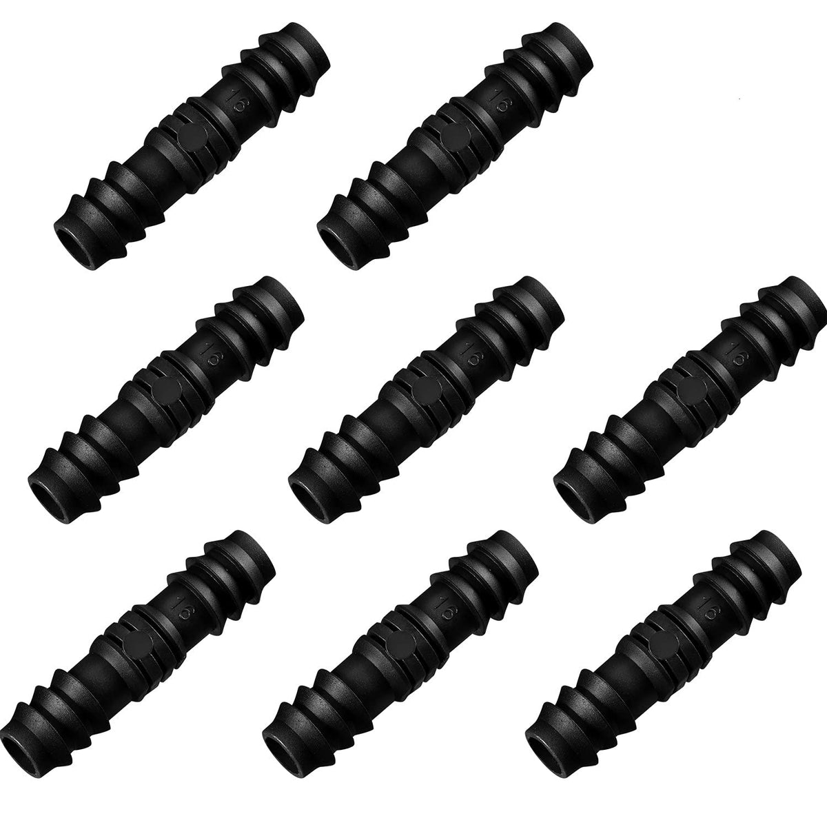 Maitys 8 Pcs 1/2 Inch Soaker Hose Connectors for Drip - Image 1