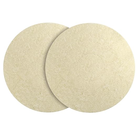 12" Scrubbing Disc for Oreck ORB550MC Orbiter Floor Machine,2 PCS Floor Buffer Pad Fits for Tile and Vinyl,Polishing Pads for ORB550MC Oreck Commercial Orbiter Hard Floor Cleaner Machine