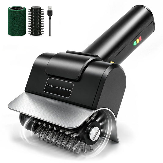 Electric Grill Brush for Outdoor, BBQ Rechargable Electric Grill - Image 1