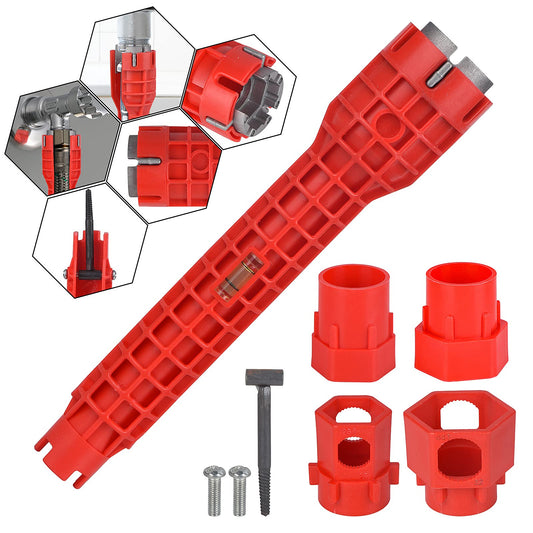 14-in-1 Multi-functional Faucet and Sink Wrench - Plumbing - Image 1