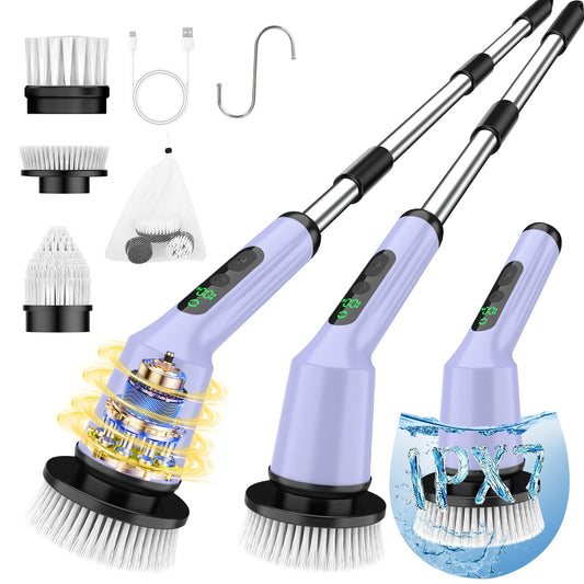 Electric Spin Scrubber for Bathroom, Shower Scrubber - Image 1