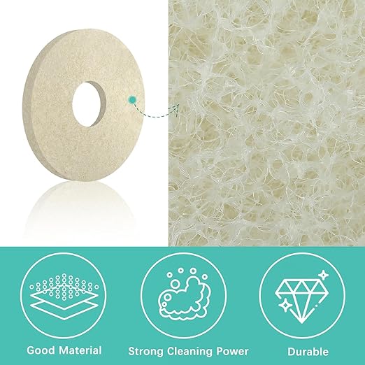 12" Scrubbing Disc for Oreck ORB550MC Orbiter Floor Machine,2 PCS Floor Buffer Pad Fits for Tile and Vinyl,Polishing Pads for ORB550MC Oreck Commercial Orbiter Hard Floor Cleaner Machine