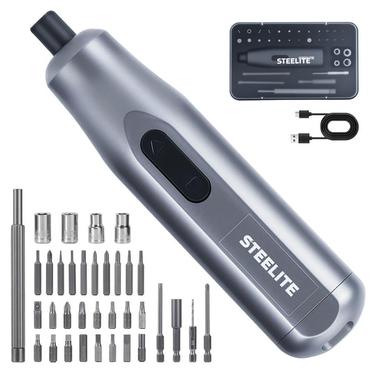 Electric Screwdriver Set, 35 in 1 Cordless Lithium Kit - Image 1