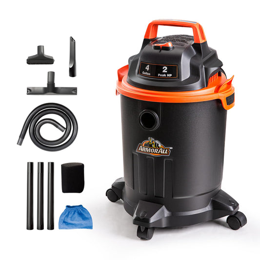 Armor All VO405P 0901 4 Gallon Wet/Dry Vac 2.0 Peak HP Shop - Image 1