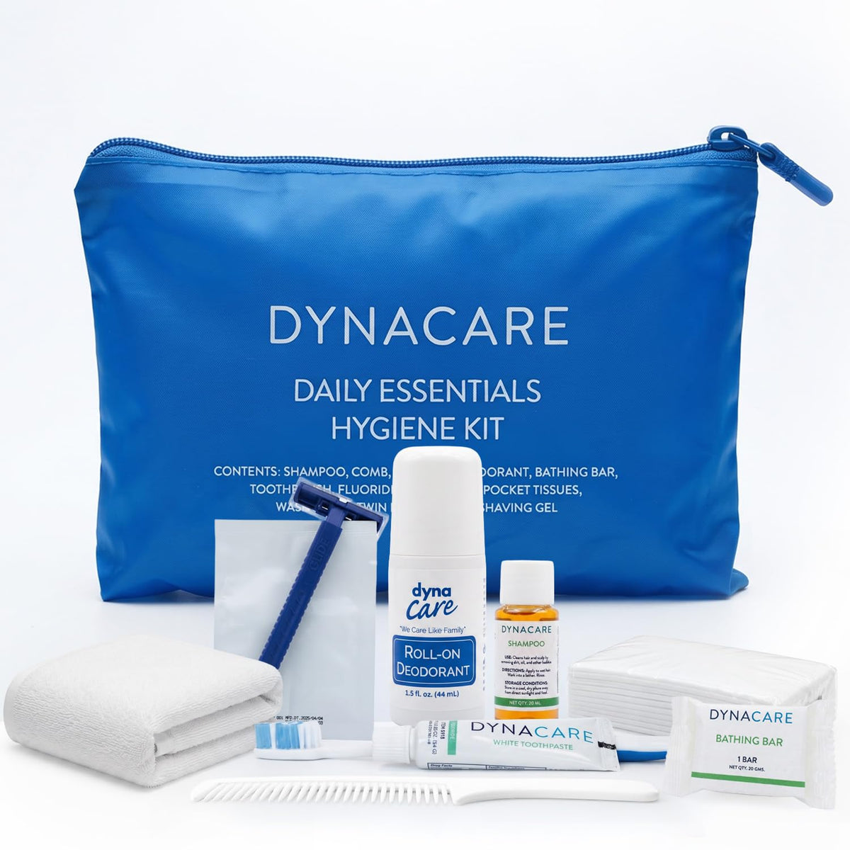Dynarex DynaCare Daily Hygiene Kit - Travel Essentials - Image 1
