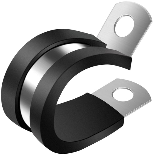 ZIPCCI 1 Inch Cable Clamp, 15 Pack Stainless Steel Wire Clamp - Image 1