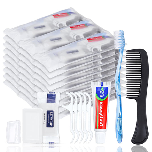 10 Set Personal Hygiene Kit Basic Toiletry Kits Homeless Supplies - Image 1