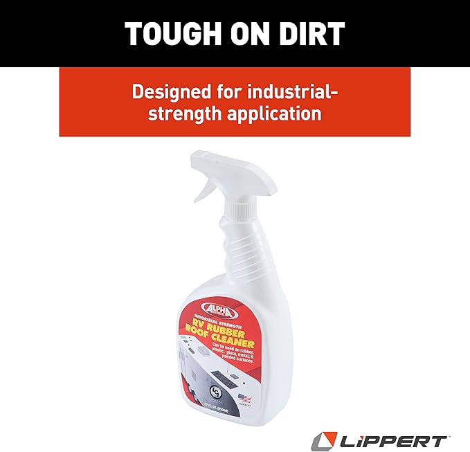 Rubber Roof Cleaner for 5th Wheel RVs, Travel Trailers and Motorhomes