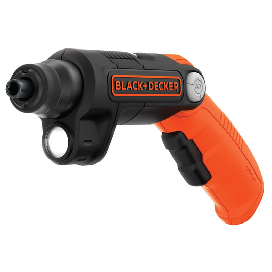 BLACK+DECKER Cordless Screwdriver with LED Light 4V MAX | Hand Tools - Image 1