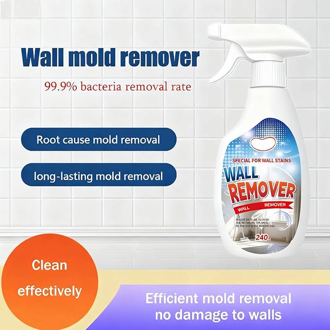 High-Efficiency Stain-Removing Spray， Wall Cleaner ，Effectively removes stains Suitable， for wood, tile, fabric, bathroom, and kitchen surfaces (2)