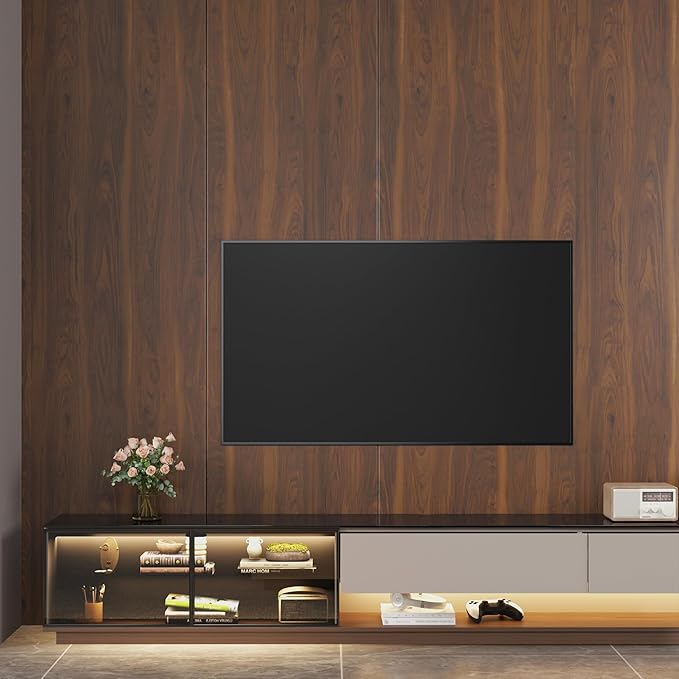 BOMENG Walnut Wood Contact Paper 16x354 inch Dark Brown Wood Wallpaper Peel and Stick Waterproof Removable Faux Wood Grain Vinyl Wrap Vintage Countertop Paper for Drawer Liner Cabinets Walls Desk