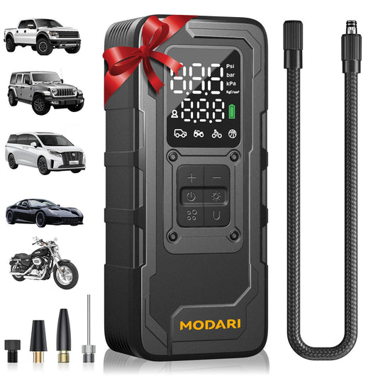 Tire Inflator Portable Air Compressor, Up to 160 PSI Car - Image 1