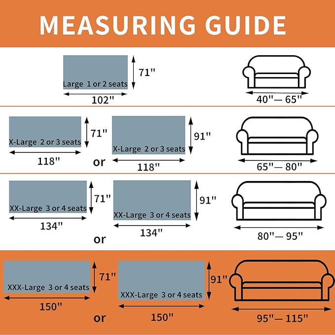 HAOMAIJIA Faux Fur Sofa Covers Couch Covers for 3 Cushion Couch Sofa Pet Friendly Soft Non Slip Couch Cover for Dogs Washable Sectional Couch Covers L Shape Furniture Protector (Grey, 71"x150")