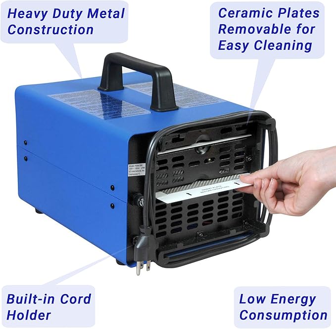 Autel 1000 Ozone Machine Odor Removal for Eliminating Smells and Permanently Removing Pet, Car and Musty Odors - Ozone Generator for Autos, Hotels and Small Spaces With Short Treatment Times