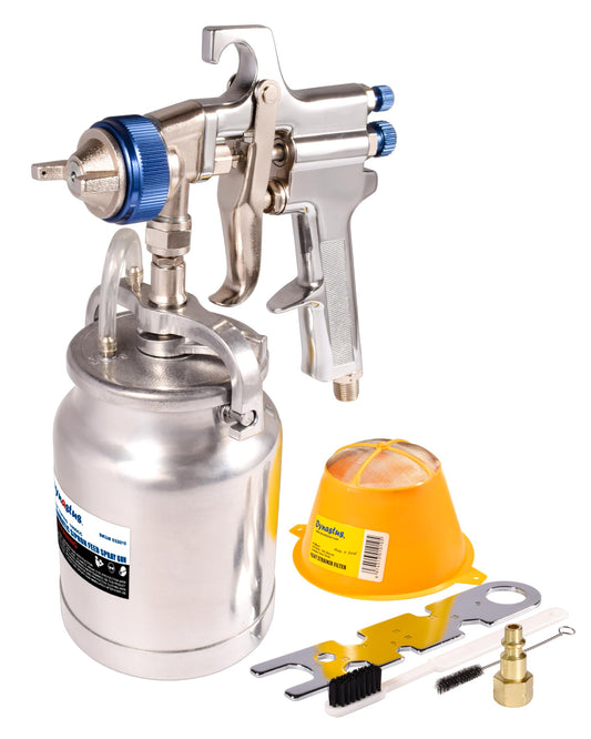 Dynastus 33 oz Siphon Feed Spray Gun - 2.5mm Nozzle for Spraying - Image 1