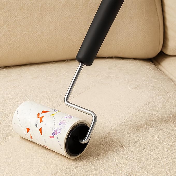 720 Sheets Lint Rollers for Pet Hair Remover,Extra Sticky Lint Remover for Clothes, Dog Cat Hair Lint Roller,1 Reusable Handle +8 Lint Roller Refills Pack