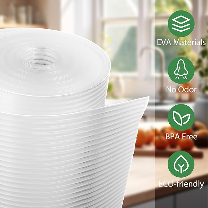 Anoak Shelf Liner - Non-Slip Cabinet Liner, 30 Inch x 30 FT(360 Inch) Durable Waterproof Washable Oil-Proof for Kitchen Cabinet, Shelves, Refrigerator, Storage, Desks, Non Adhesive