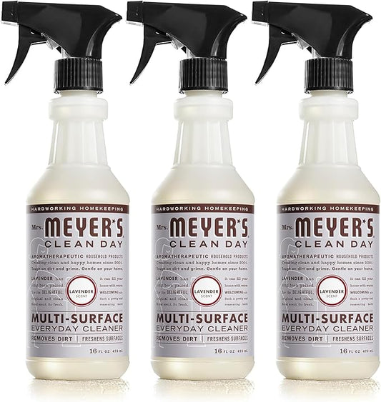 MRS. MEYER'S CLEAN DAY Lavender Scent Multi-Purpose Household Cleaner, 16 oz. (Pack of 3)