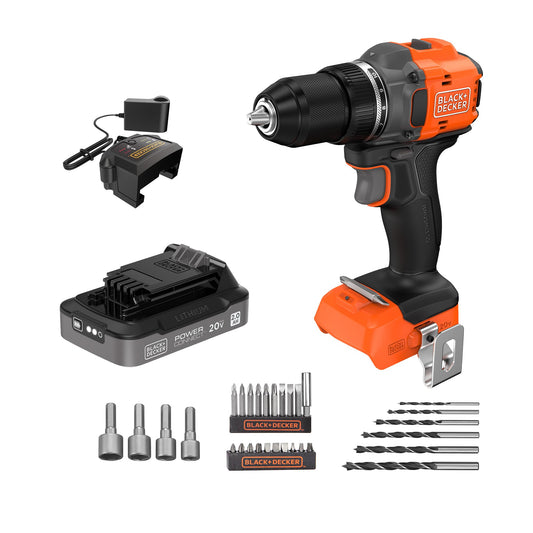 BLACK+DECKER 20V MAX Cordless Brushless ½-in. Drill - Image 1