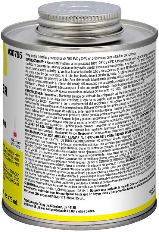 Oatey Oatey-30795, 16 oz
