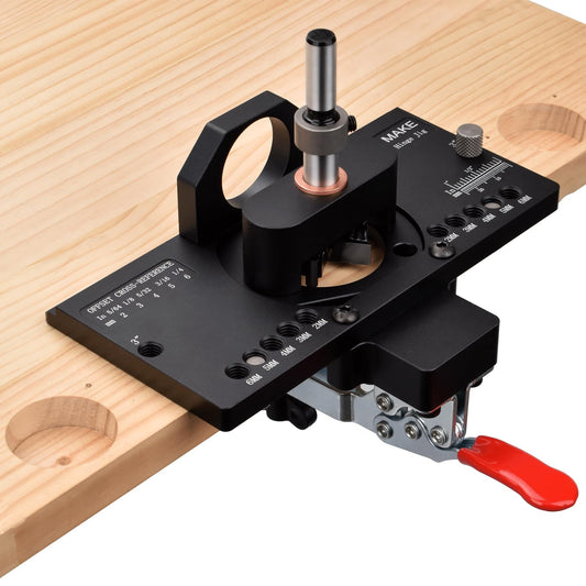 GOINGMAKE Metal Concealed Hinge Jig with Quick Clamp,35mm | Hand Tools - Image 1