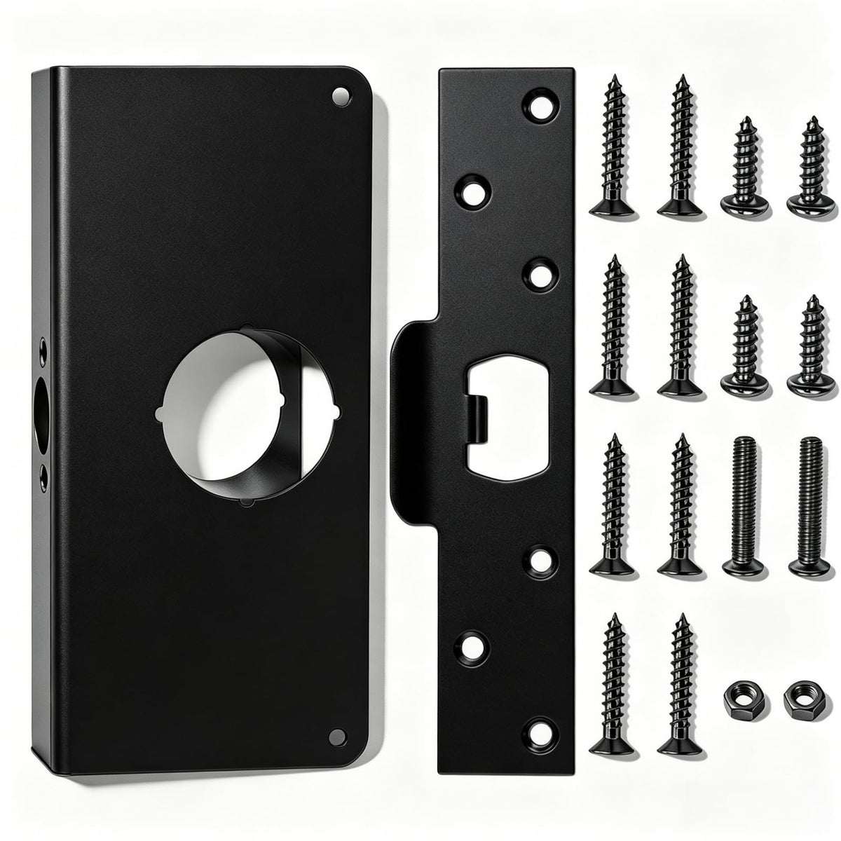 U9476 Strike Plate & U9585 Door Reinforcement Plate For 1‑3/8" - Image 1
