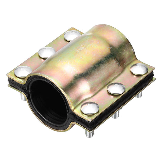 Water Pipe Repair Clamp 4.72" Length 2-3/8" ID, Carbon Steel - Image 1