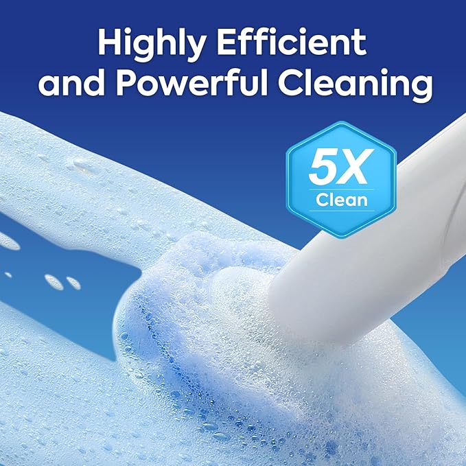 50 Count Toilet Wand Refills for Clorox, Premium Toilet Cleaner Refill Pads, Replacement Brush Heads Compatible With Most Toilet Wand Refill System, No Falling Apart, Fresh Fragrance
