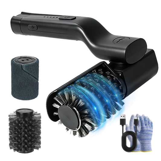 Electric Grill Brush, Cordless Rechargeable BBQ Cleaning Brush - Image 1