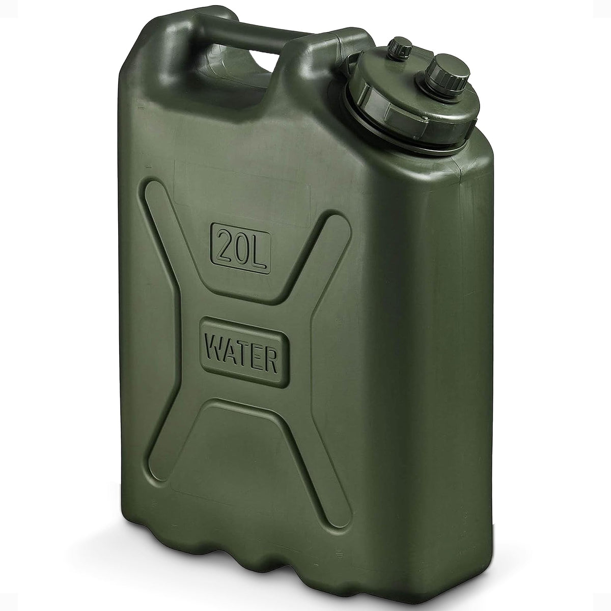 Scepter Military Style Water Storage Container for Camping, Green - Image 1