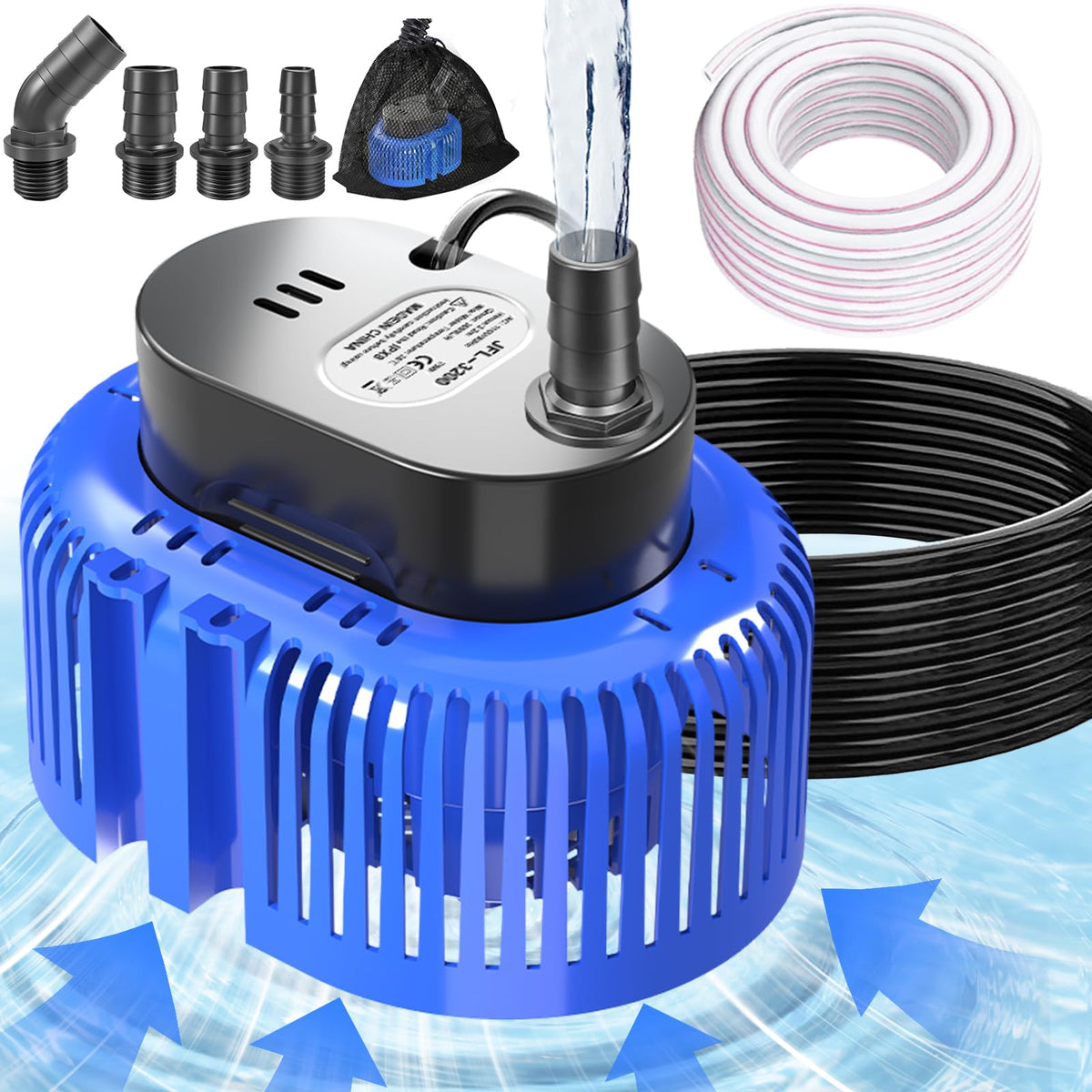 Pool Cover Pump above Ground,Submersible Water Pump for Pool - Image 1