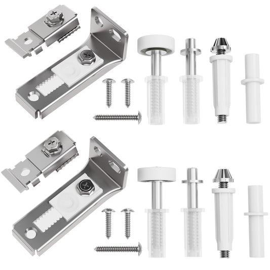 Closet Bifold Door Hardware Kit, Folding Door Replacement - Image 1