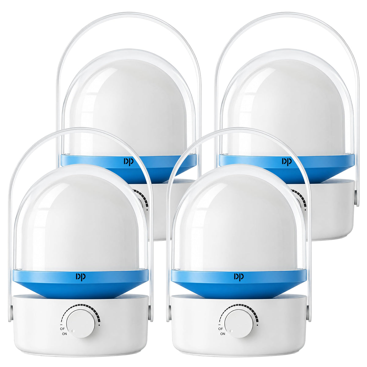 LED Lanterns for Power Outages 4Pack, Dimmable | Travel Essentials - Image 1