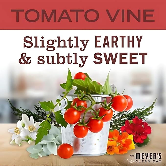 Mrs. MEYER'S Clean Day Multi-Surface Cleaner 16 FL OZ Each, Tomato Vine, Dandelion, Blueberry, 1 CT (Variety Pack)