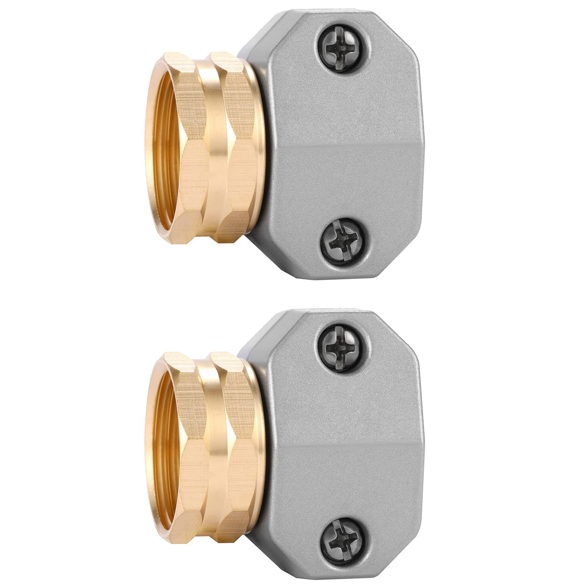 Zinc and Aluminum Female Coupling, Fits All 5/8-Inch | Home Repair - Image 1