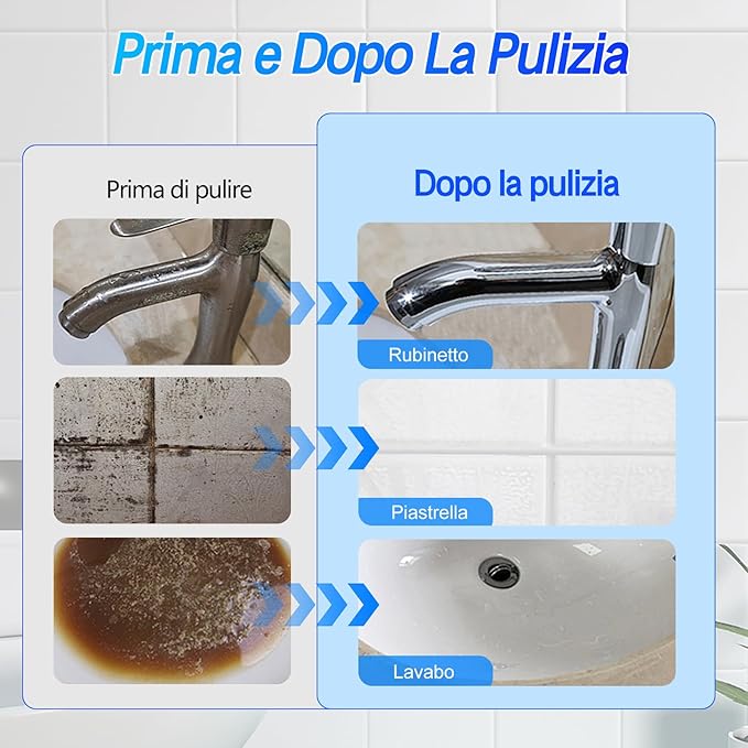 Bathroom Descaler Cleaner, 2026 New Multipurpose Stubborn Stains Cleaner, Bathroom Descaler Cleaners, Bathrooms Cleaning Foam Spray for Kitchen Bath Sink Glass (2)