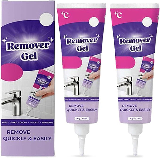 Cleaning Remover Gel, Cleaner Remover Gel, Cleaning Home Tile Bathtub Remover Gel For Washing Machine Fridge Bathroom Shower, Not Damage The Surface (2 Pack)